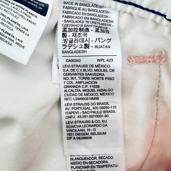 Levi's Shorts XXL Mens XX Chino EZ Shorts Stretch Pink 42" Waist 8" Inseam - Picture 9 of 14